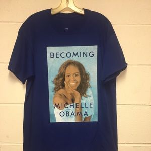 Michelle Obama Becoming T- Shirt Size Large